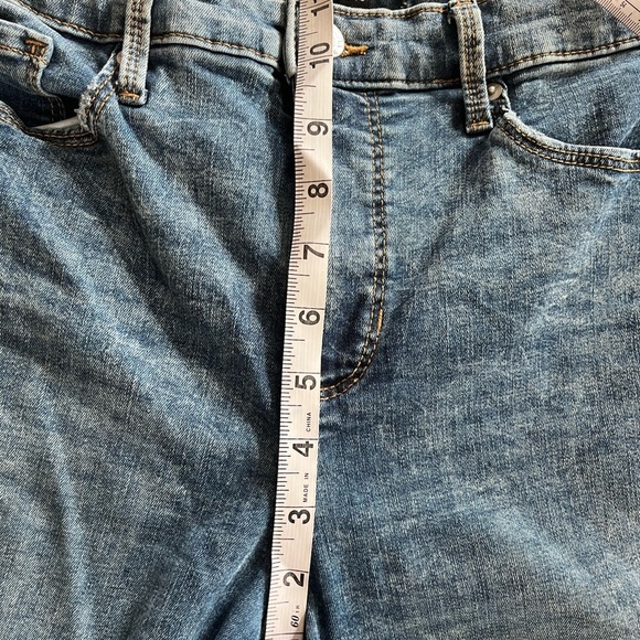 Banana Republic Medium Wash Distressed Skinny Jeans Women’s Size 8 - Picture 15 of 16